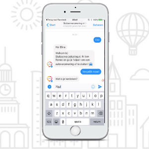 chatbot sluit een verzekering op risk