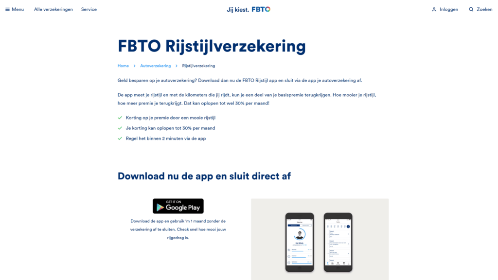 fbto autoverzekering